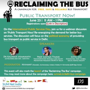 Join us for the webinar series ‘Public Transport Now’ starting June 23